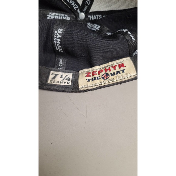 Zephyr Duke Blue Devils Fitted Wool Blend Hat - Picture 6 of 6